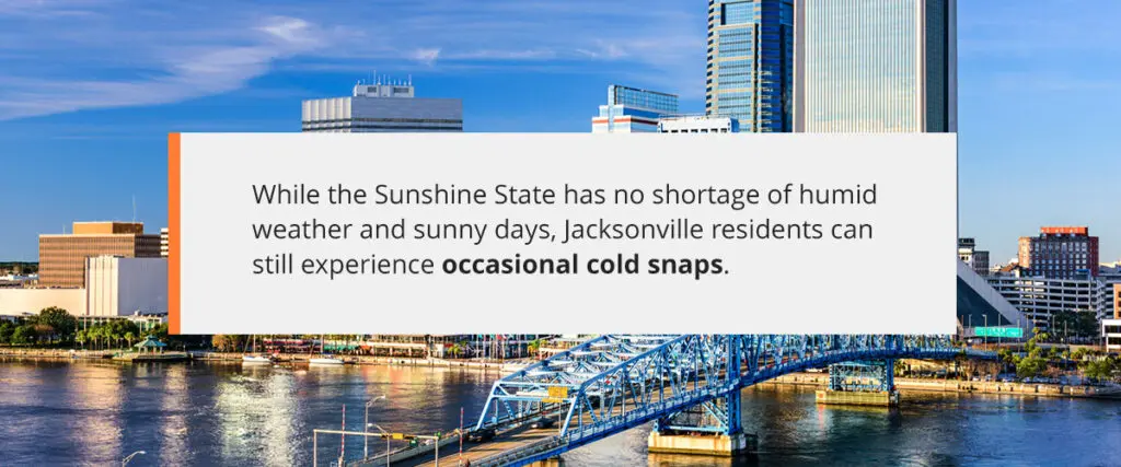 jacksonville florida's occasional cold snap