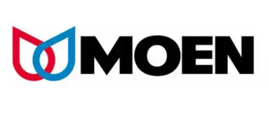 Moen logo.