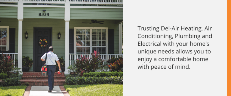 Get peace of mind with service from Del-Air