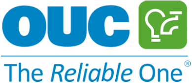 OUC the reliable one logo